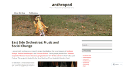 Desktop Screenshot of anthropod.net